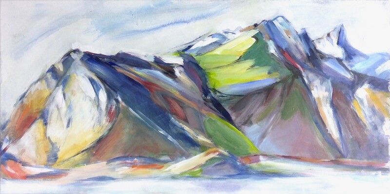Sleeping Beauty 2, 2019 – 50x100 cm, Acryl auf Leinwand
