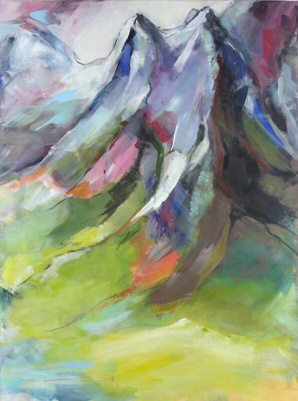sphere 1, 2019 – 60x80 cm, Acryl auf Leinwand