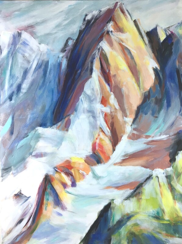 sphere 4, 2019, 60x80 cm, Acryl a. Leinwand